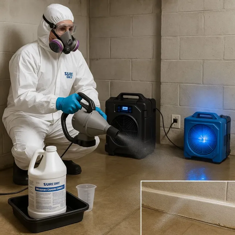 Sanitization and Odor Removal process in Rockdale, TX