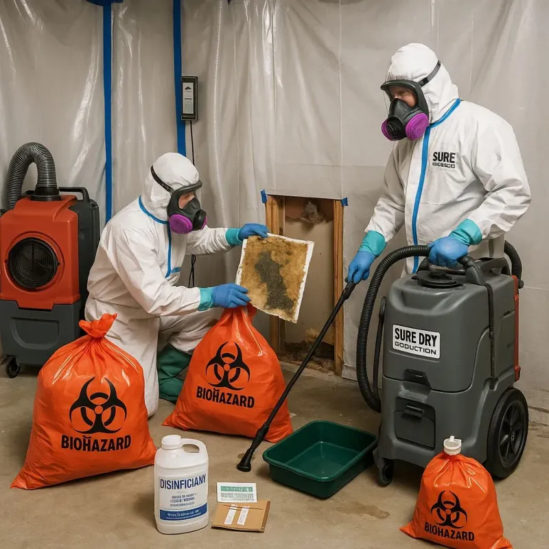 Contaminated Water Handling Protocols process in Rockdale, TX