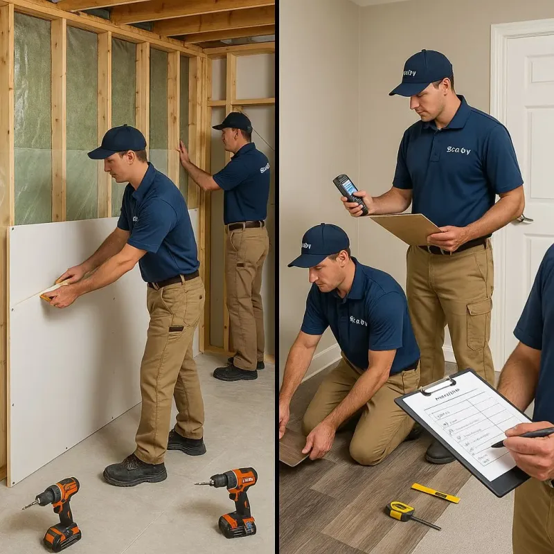Repairs and Reconstruction process in Rockdale, TX