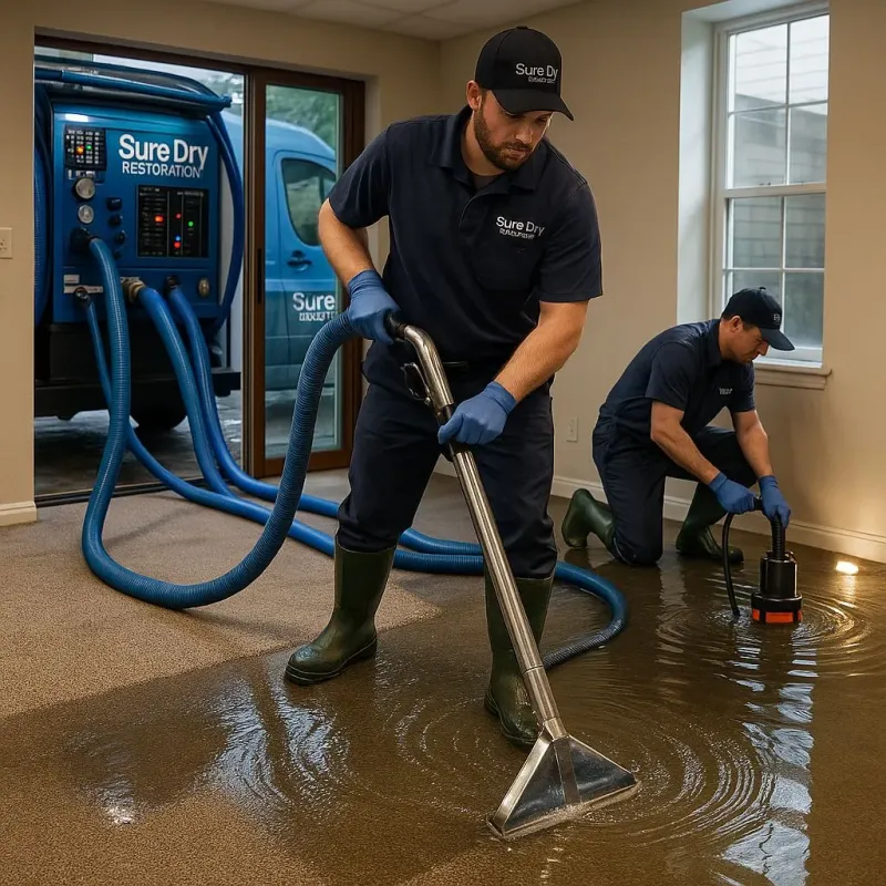 Water Extraction and Removal process in Rockdale, TX